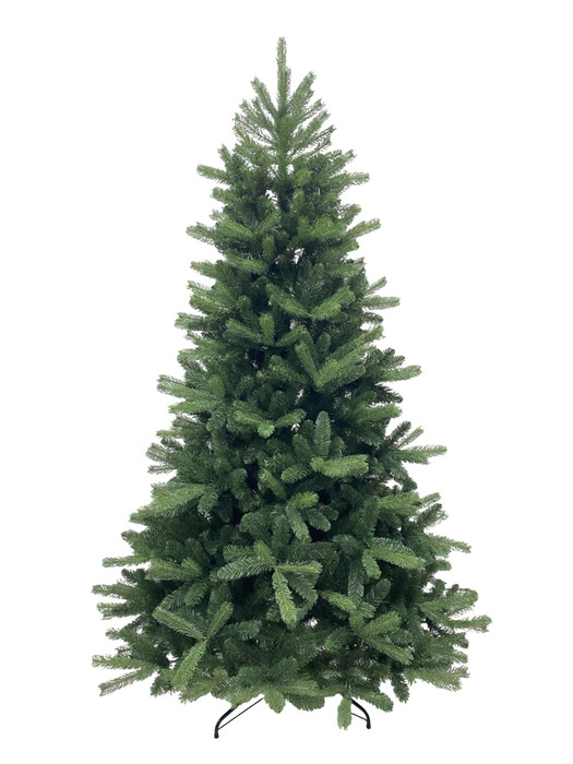 Kunstigt juletræ grøn PVC/PE 210 cm